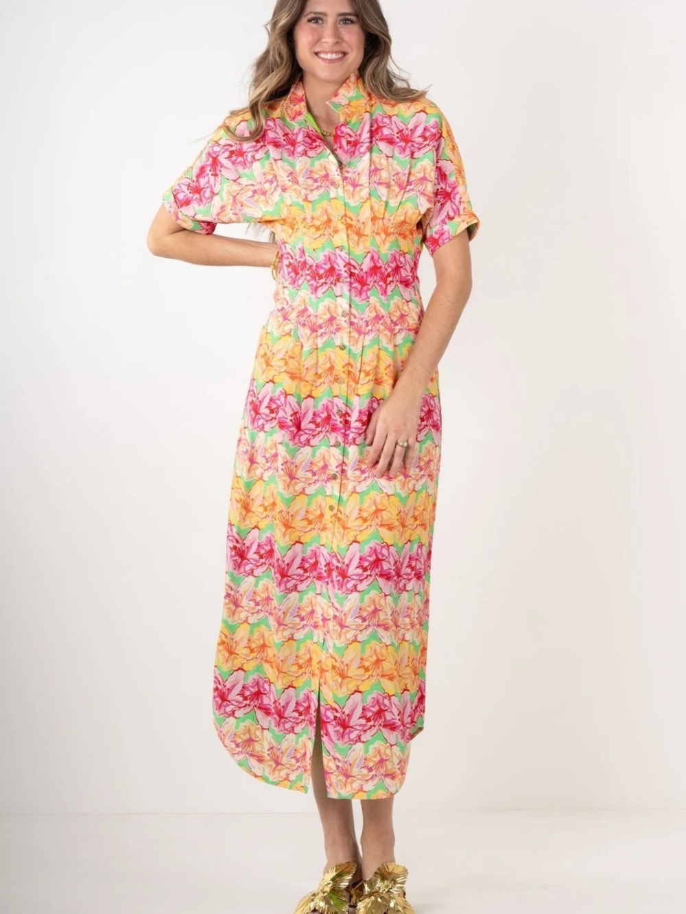 Emily McCarthy Georgia Dress Size Large NWT